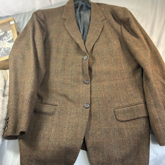 Abercrombie & Fitch Other - Vintage Men's Abercrombie & Fitch Tweed Wool Blazer sports jacket Size 42 Long